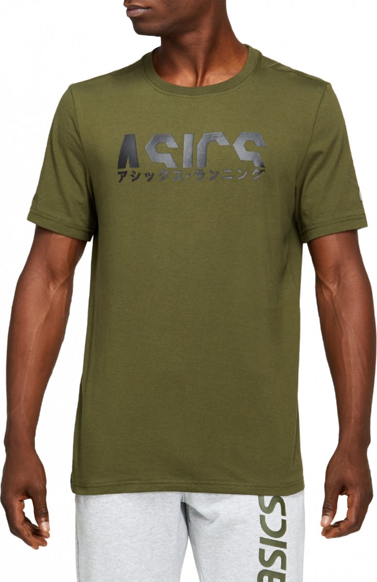 

Футболка Asics KATAKANA GRAPHIC TEE XL зеленый c-2031B912-300