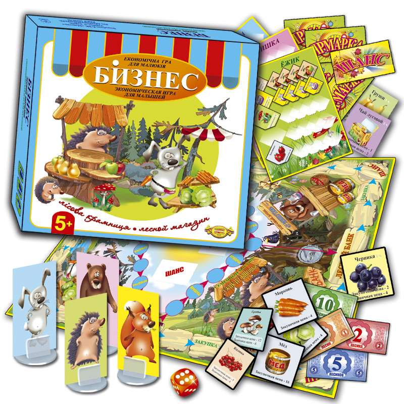 

Игра "Бизнес. Лесной магазин" MKB0108 Мастер