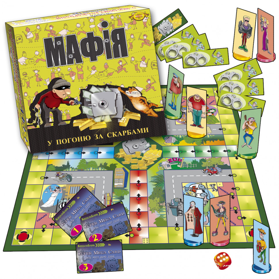 

Игра "Мафия. В погоню за сокровищами" MKB0113
