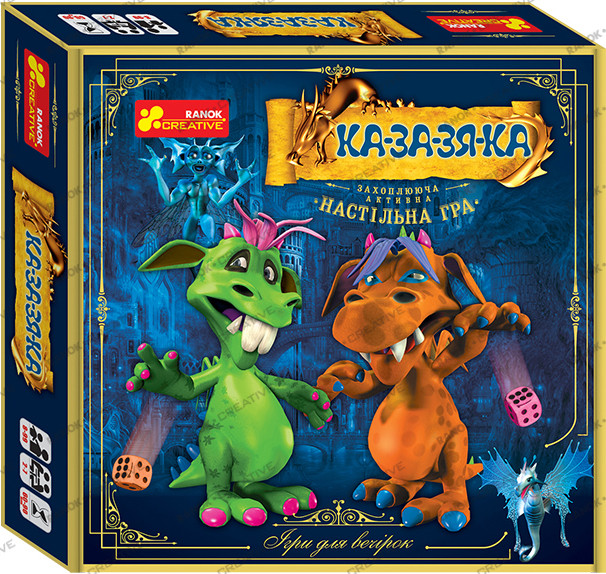 

Настольная игра "Ка-за-зя-ка" (У) 12120094 Ranok Creative