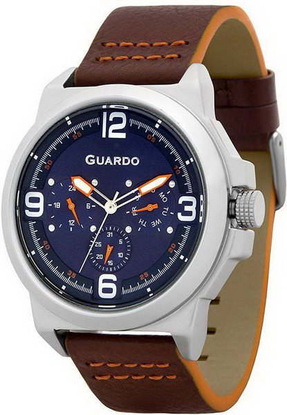 

Мужские наручные часы Guardo P11367 SBlBr