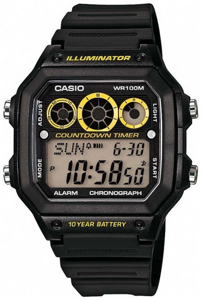 

Мужские наручные часы Casio AE-1300WH-1AVEF