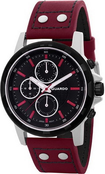 

Мужские наручные часы Guardo P11611 SBR
