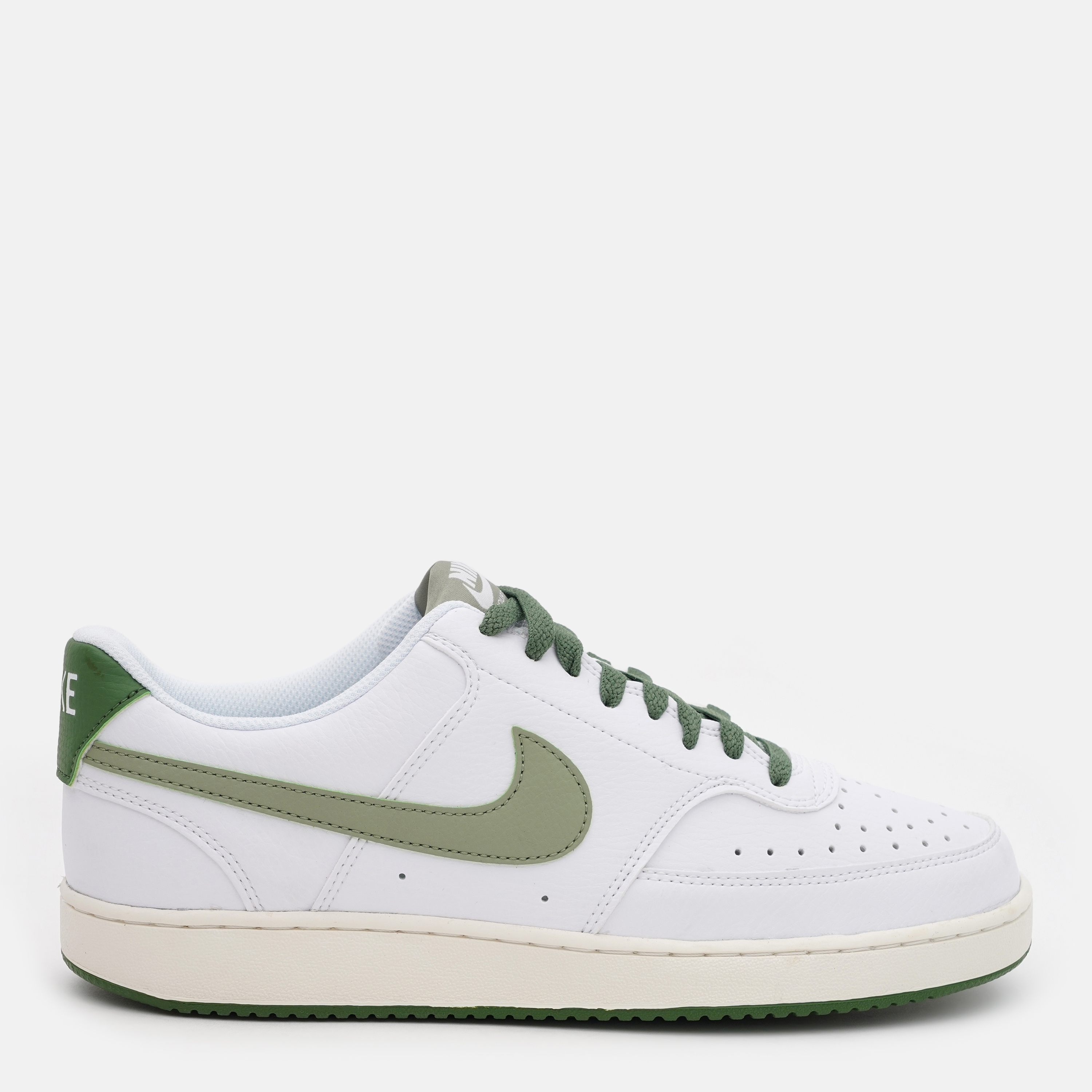 Акція на Чоловічі кеди низькі Nike Court Vision Lo FJ5480-100 44 (10US) 28 см Білі від Rozetka