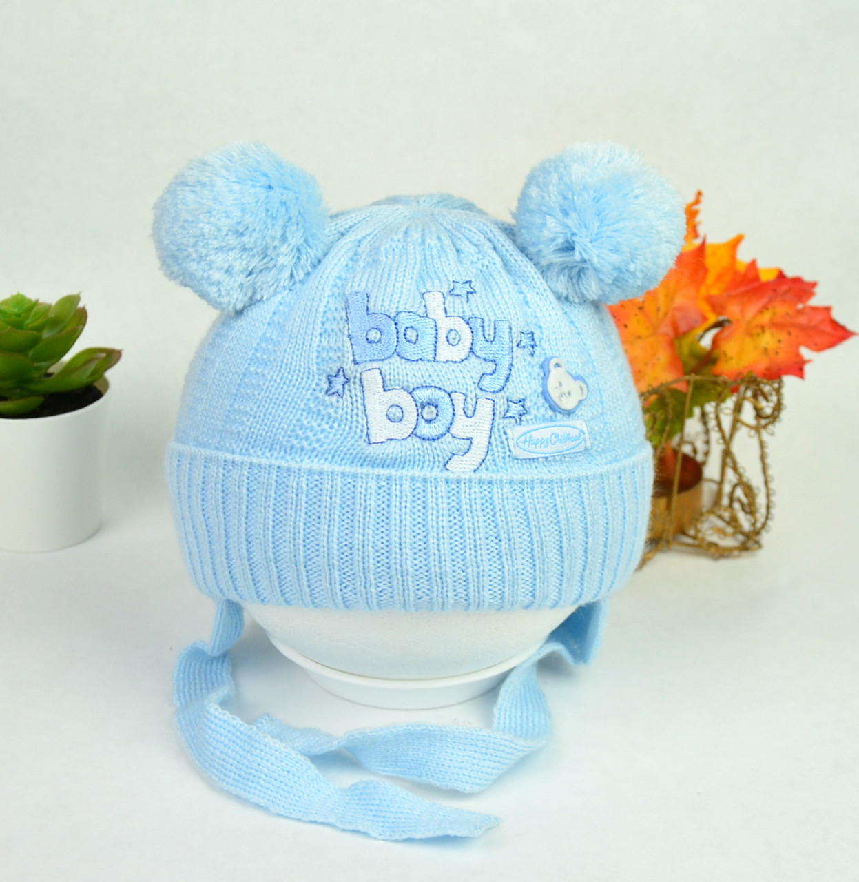 

Шапка Baby boy 0-9 мес (42-44 см) D00841
