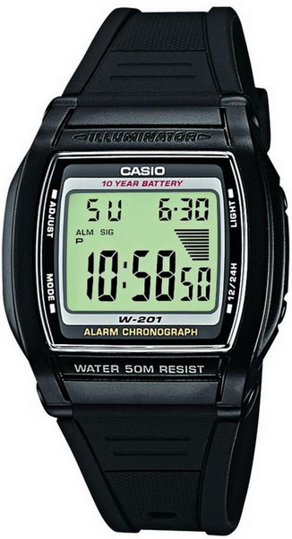 

Мужские наручные часы Casio W-201-1AVEF