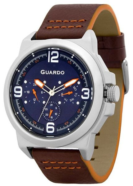 

Мужские наручные часы Guardo P11367 SBIBr