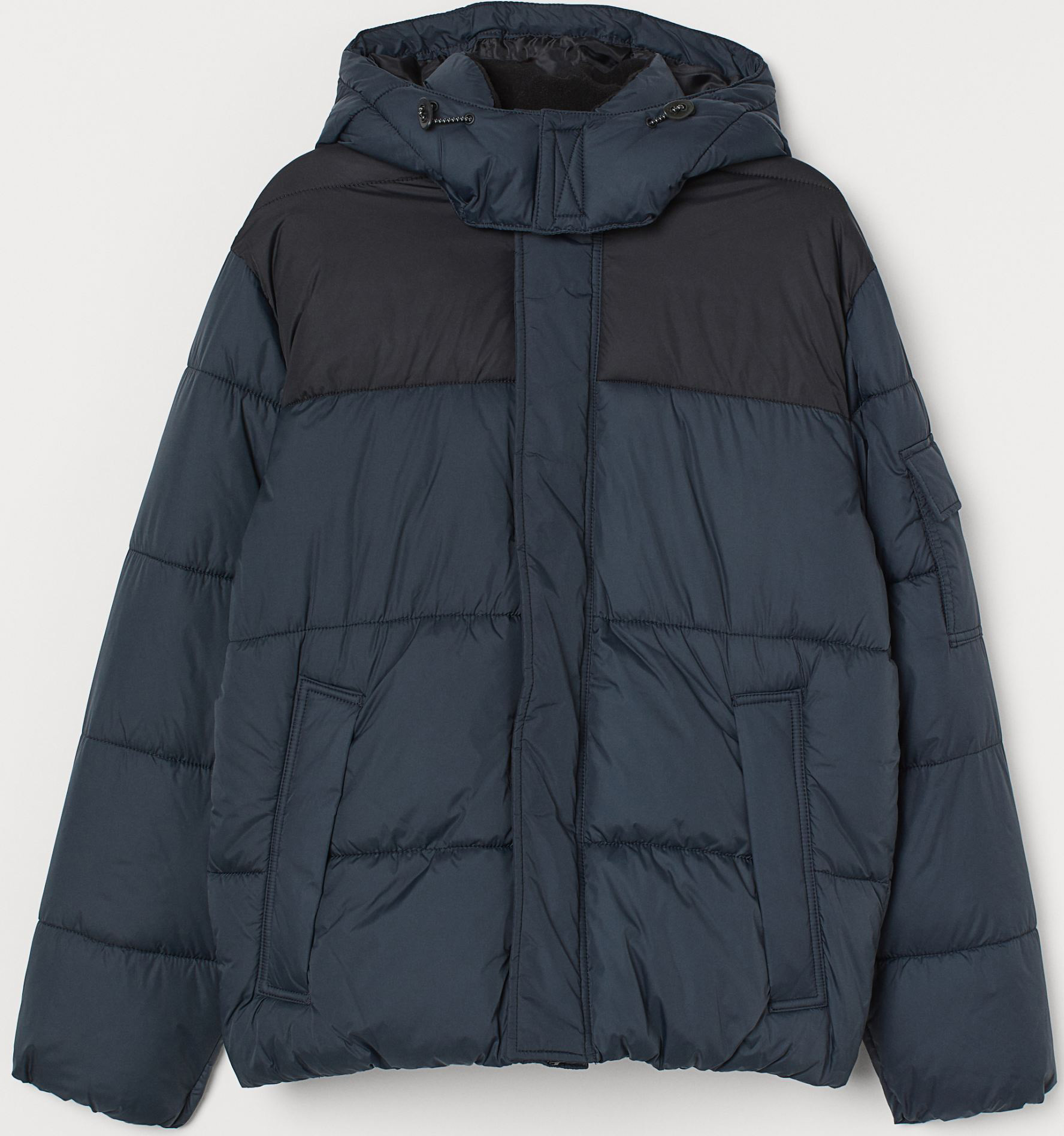 

Куртка H&M 7621580 S Темно-синяя