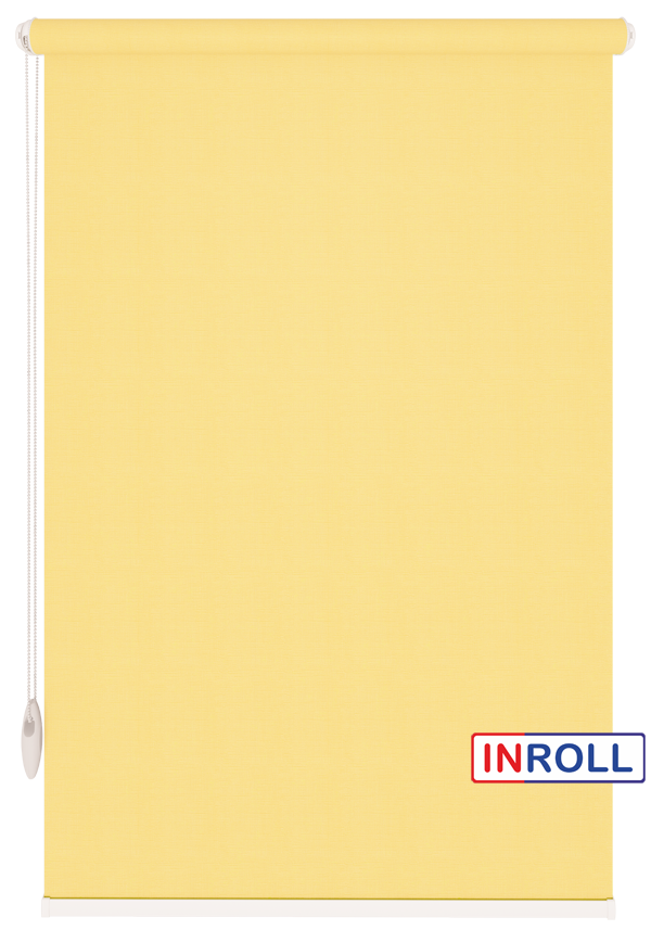 

Ролета тканевая INROLL Есо-Mini 127,5х185 см Camila Светло-желтый A606