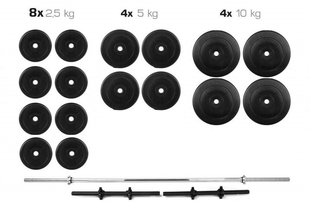 

Набор из штанги и гантели WCG 40 кг