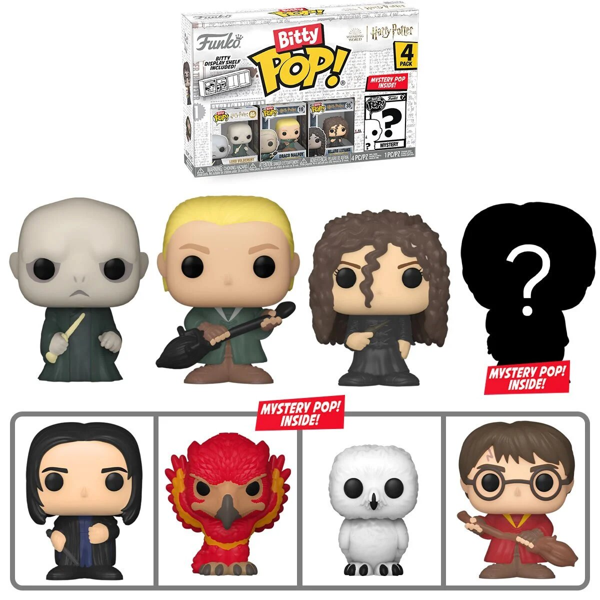 Гарри Поттер Harry Potter Фанко мини Поп фигурки Funko Bitty Pop – фото ...