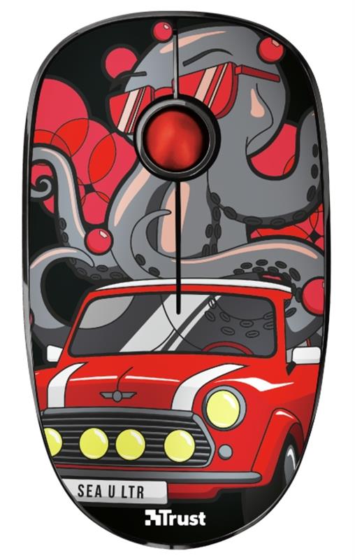 

Мышь Trust Sketch Wireless Silent Click Mouse (23336) Red USB