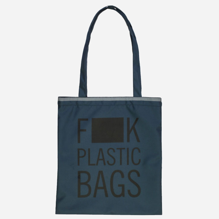 Акція на Сумка-еко-шоппер жіноча Maxi FK plastic bags MX86278 Сіра від Rozetka