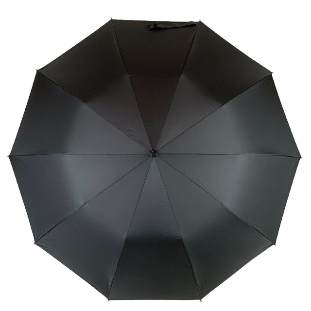 

Президентский мужской зонт-автомат с деревянной ручкой Silver Rain 10 спиц анти-ветер Черный (ЗТ200-1)
