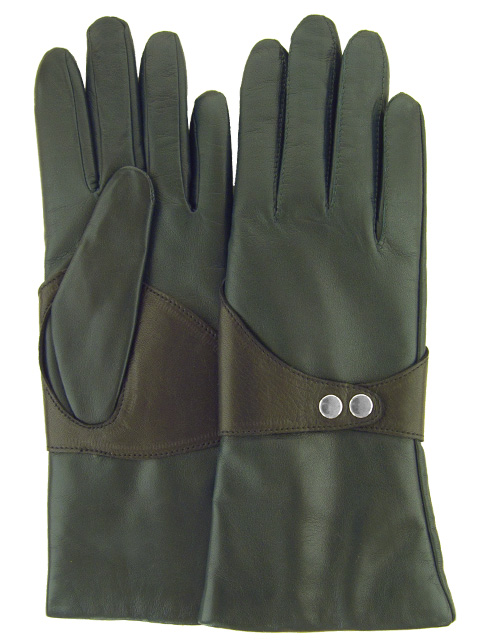 

Перчатки Image-Galant женские кожаные на кашемире модель 458 бутылочный 7.5