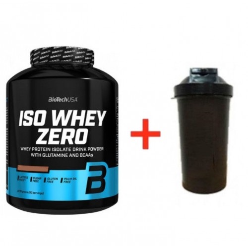 

Комплект Протеин Biotech Iso Whey Zero, 2.27 кг Шоколад + Шейкер (90890)