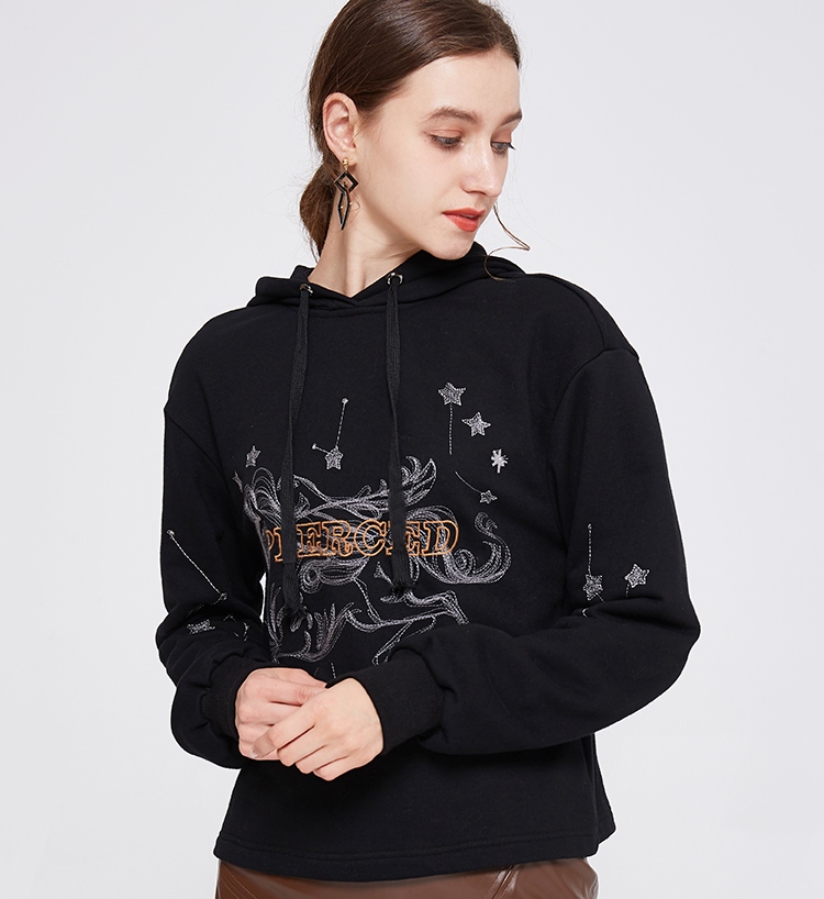 

Худи женское с вышивкой Pierced Berni Fashion () Черный, Худи женское с вышивкой Pierced Berni Fashion (M) Черный