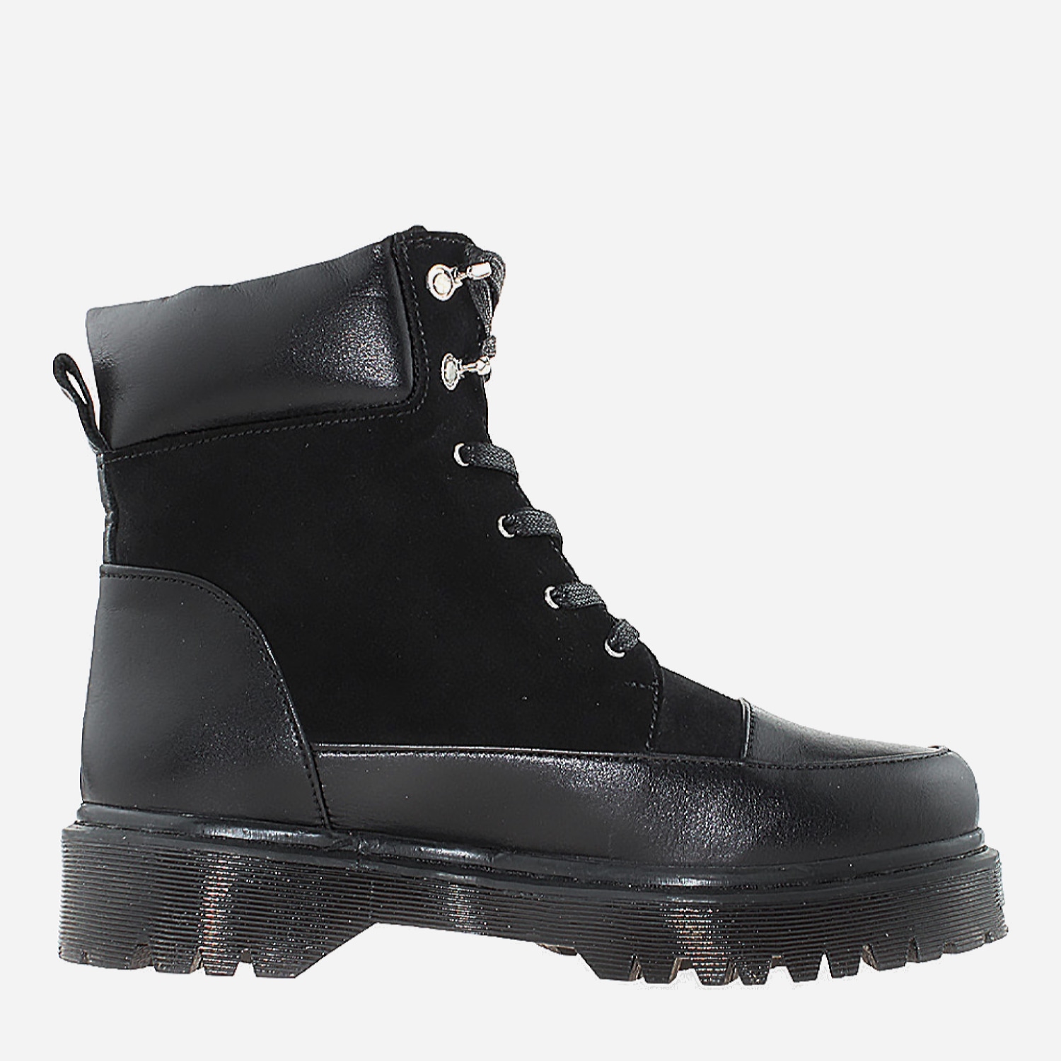 Акція на Жіночі зимові черевики високі Classic Style RC74527 37 23.5 см Чорні від Rozetka