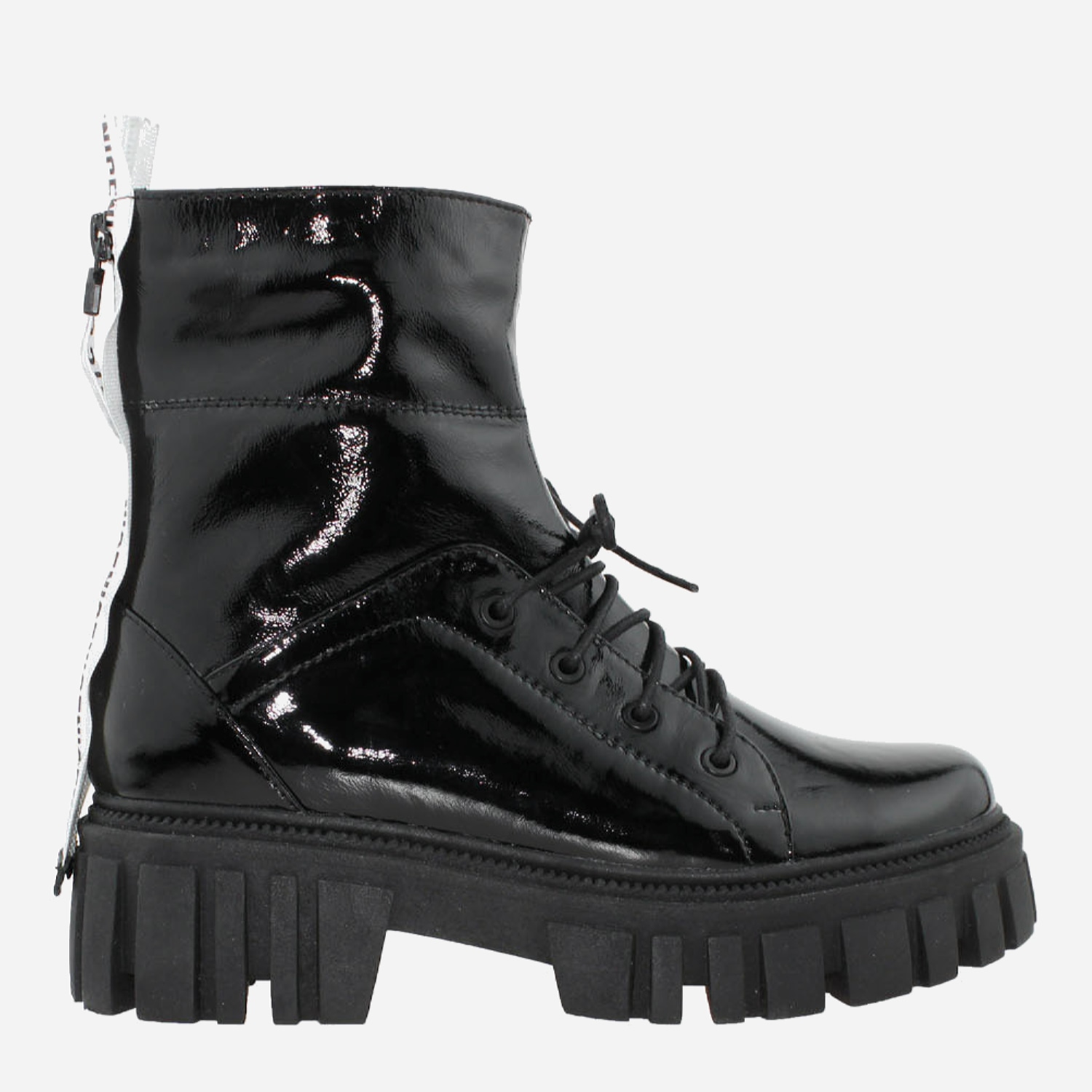 Акція на Жіночі зимові черевики високі Saurini RS01954 37 23.5 см Чорні від Rozetka