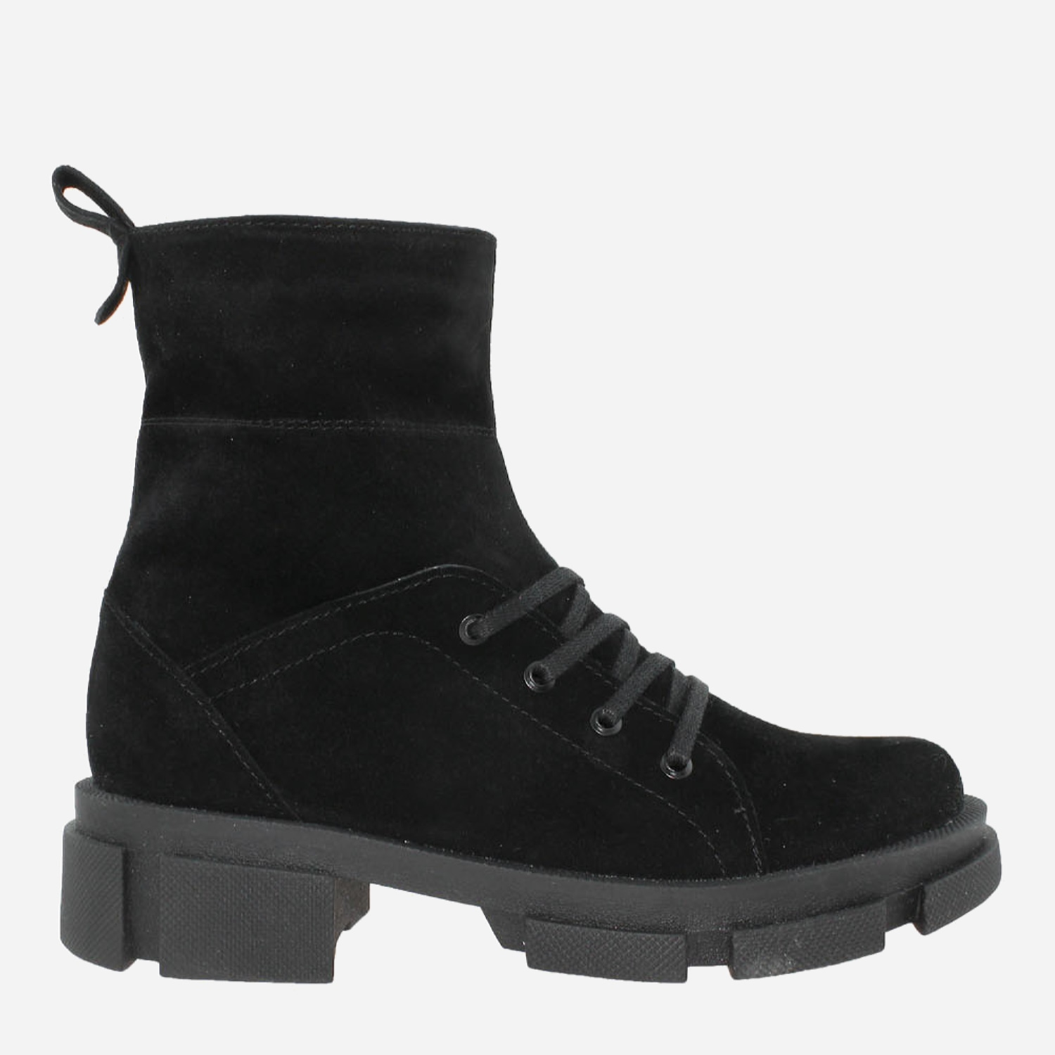 Акція на Жіночі зимові черевики високі Saurini RS03622-11 37 23.5 см Чорні від Rozetka