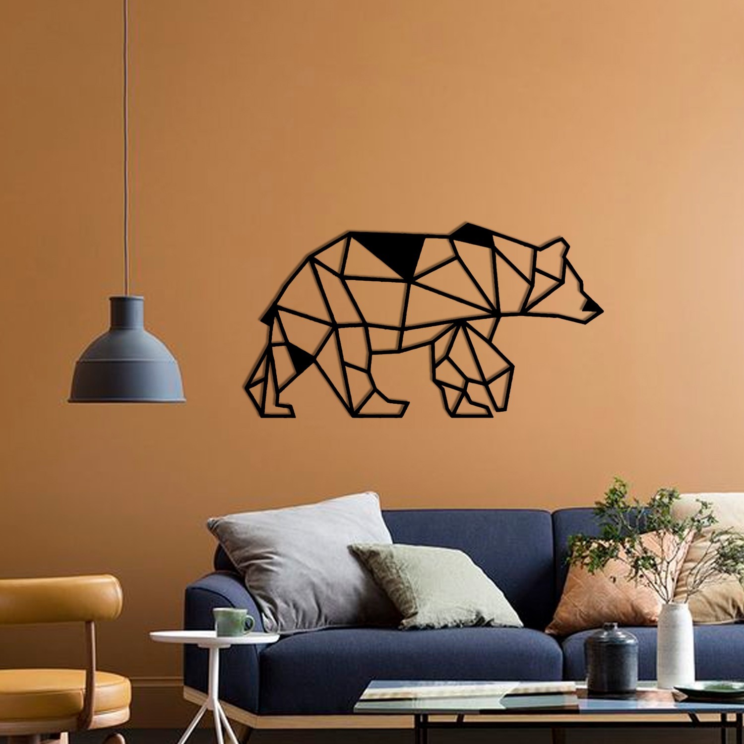 

Картина с дерева на стену Bear 100 см 300089