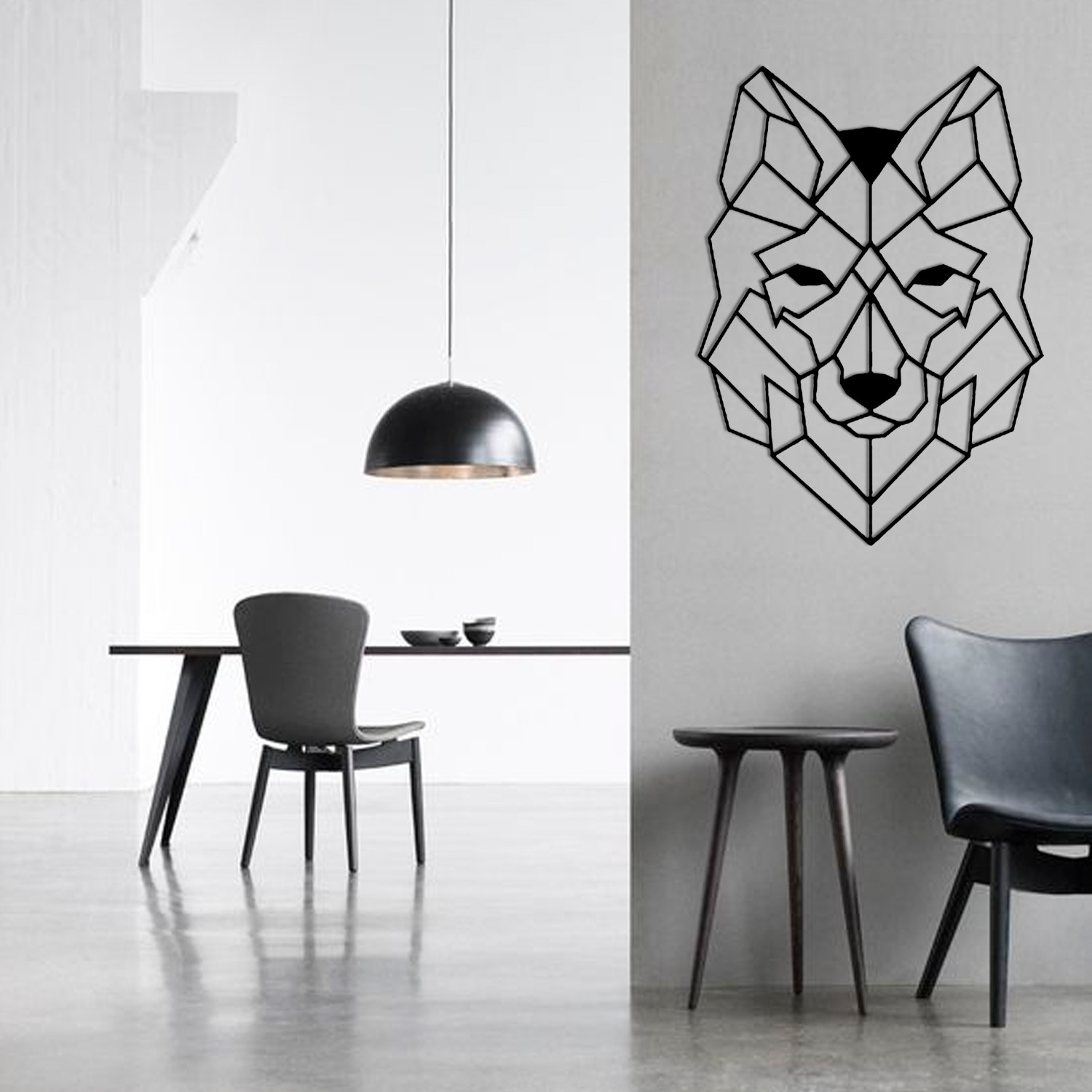 

Картина с дерева на стену Wolf 2 75 см 300103