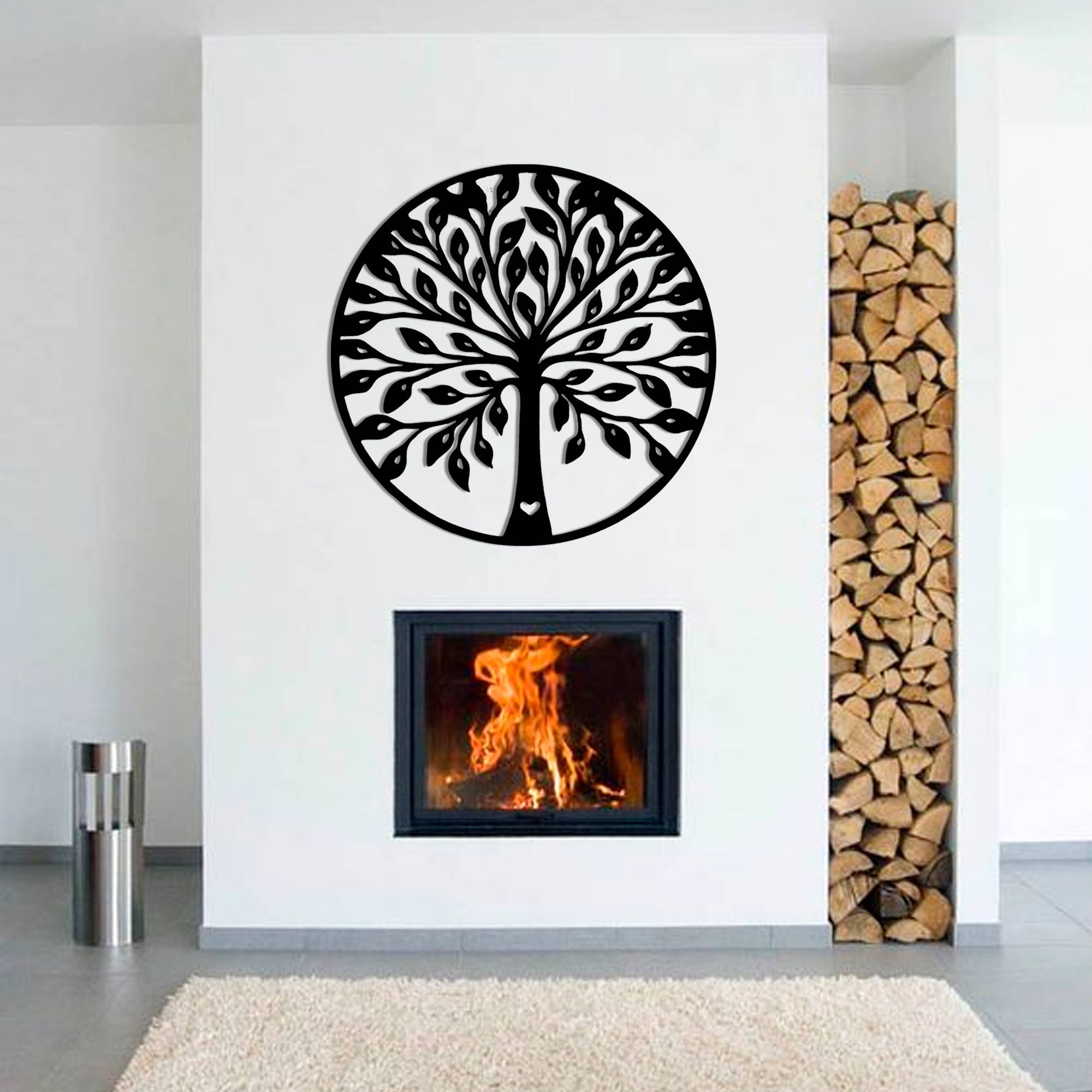 

Картина с дерева KoDi на стену Tree of love 75 см 300052
