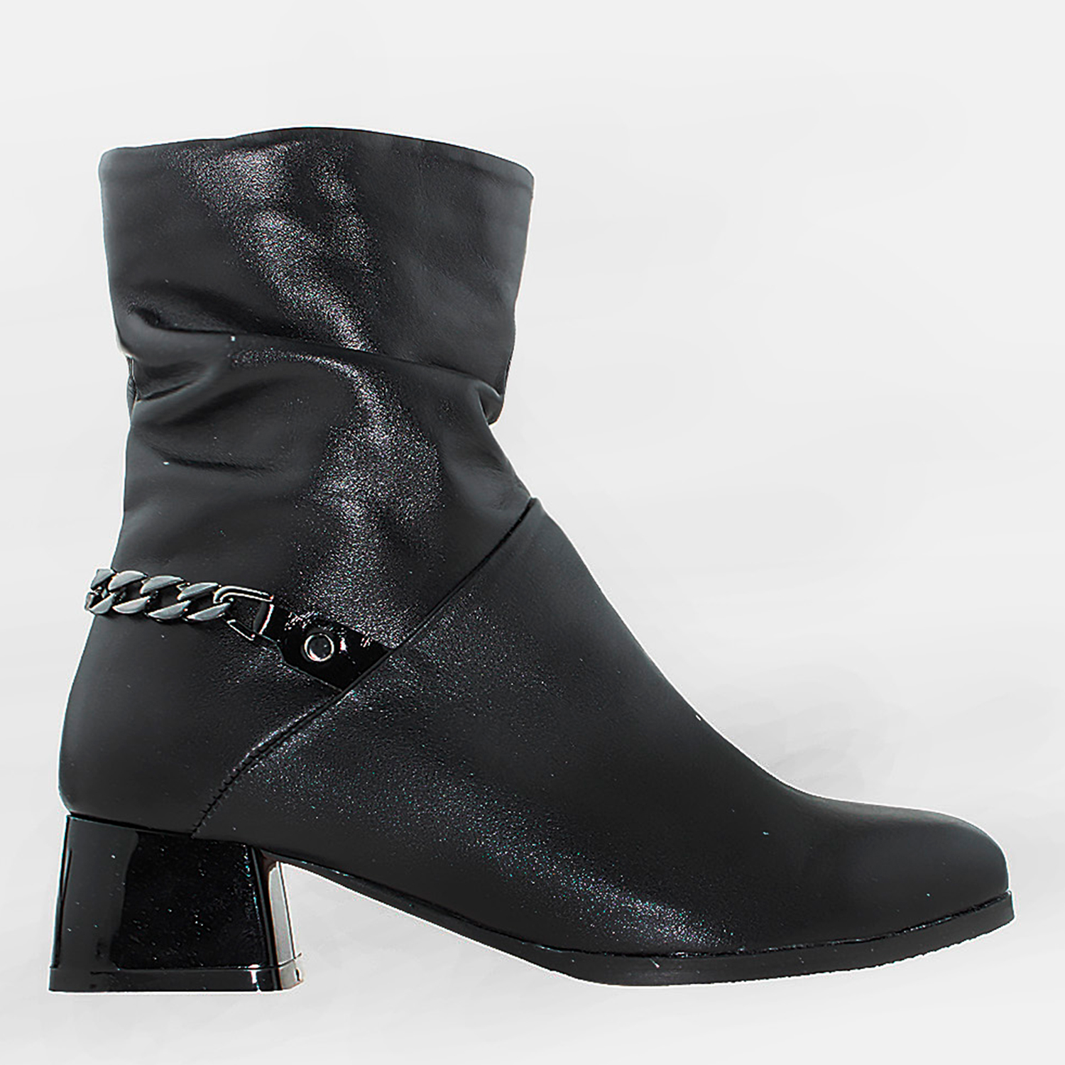 Акція на Жіночі зимові черевики високі Vira RV4036-1 37 23 см Чорні від Rozetka