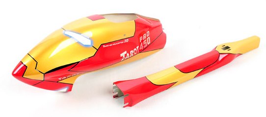 

Фюзеляж Tarot 450 Pro Iron Man из стекловолокна (TL2841)