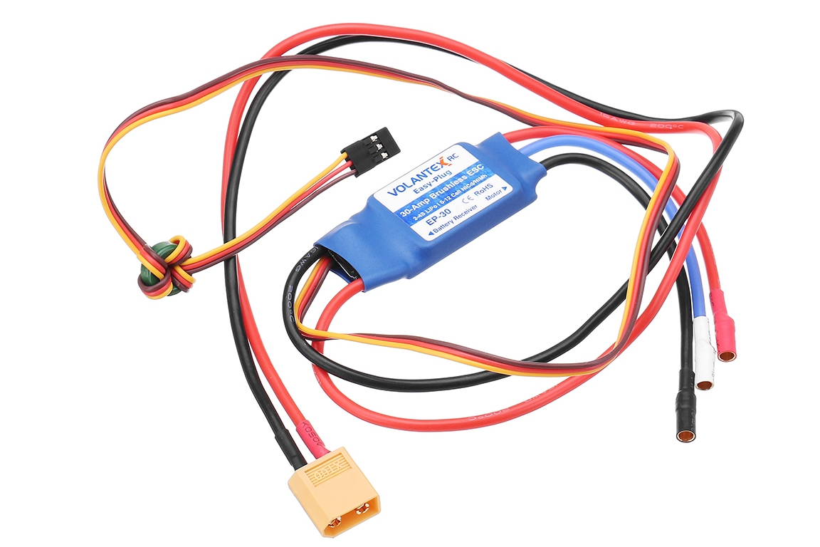 

Регулятор хода 30A БК для авиамоделей VolantexRC EasyPlug-30