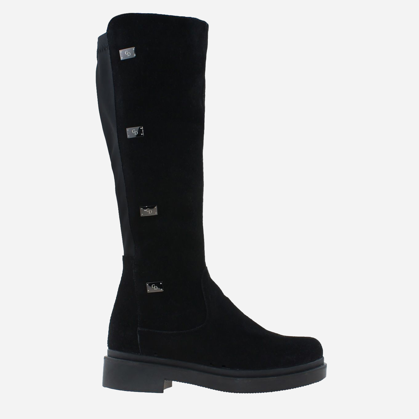 Акція на Жіночі зимові чоботи Dalis RD157-11 36 23 см Чорні від Rozetka