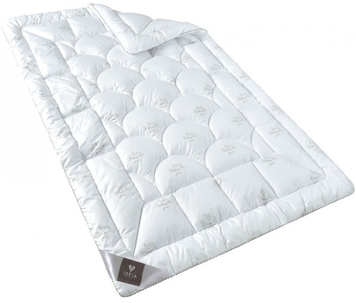 

Одеяло IDEIA SUPER SOFT CLASSIC стеганое теплое 200х220 белый (8-11790)