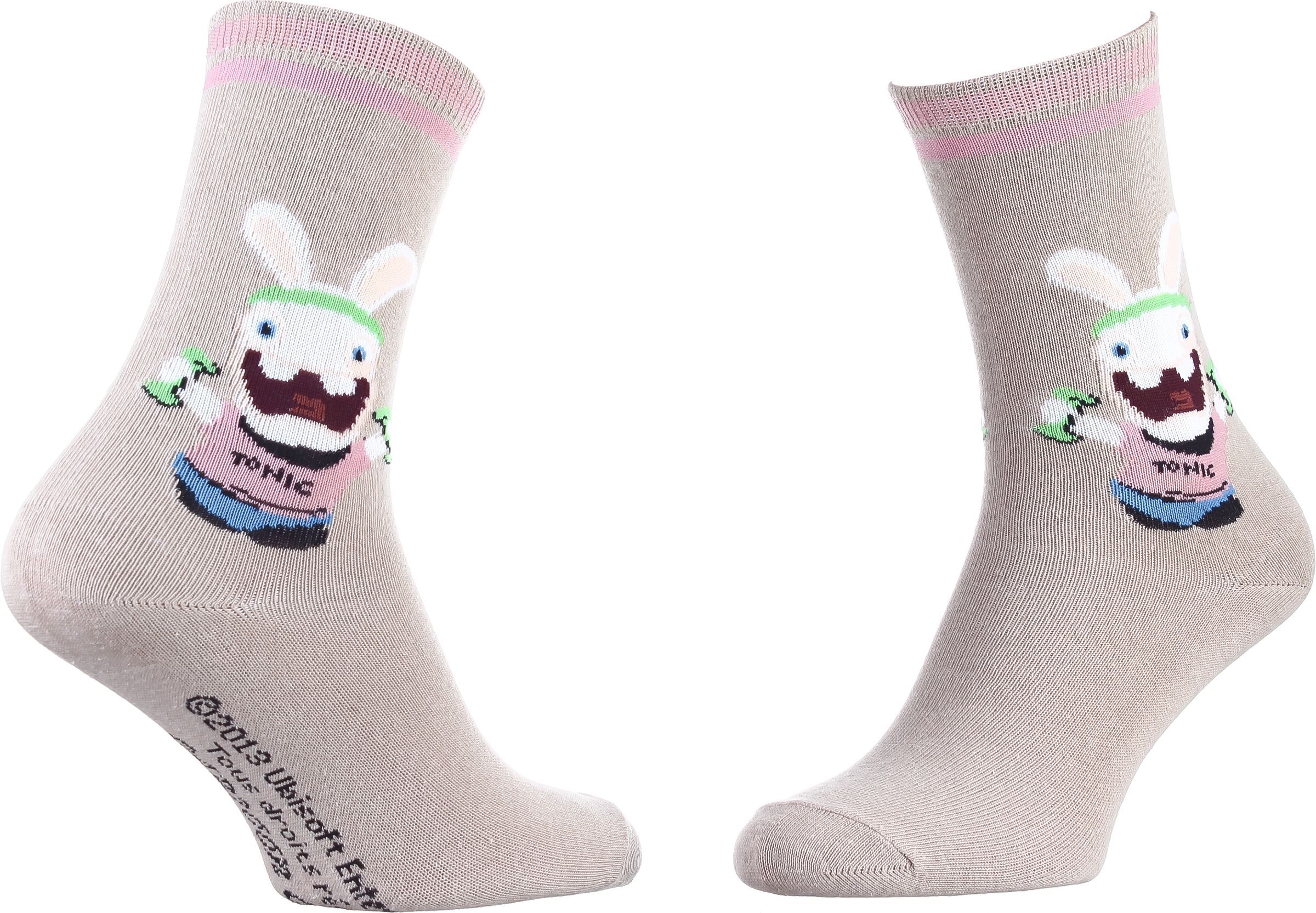 

Носки Disney Lapins Cretins 13849251-1 - Бежевые, Носки Disney Lapins Cretins 13849251-1 35-41 Бежевые