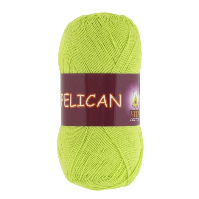 Пряжа Вита Коттон Пеликан (Vita Cotton Pelican) №4012 голубой