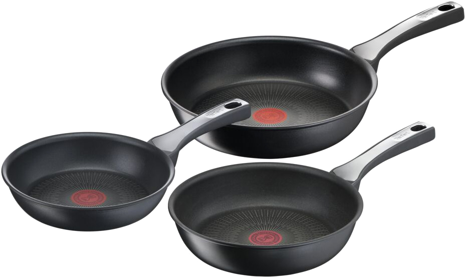 Набор сковородок Tefal Unlimited On 3 предмета (G2599102) – фото ...
