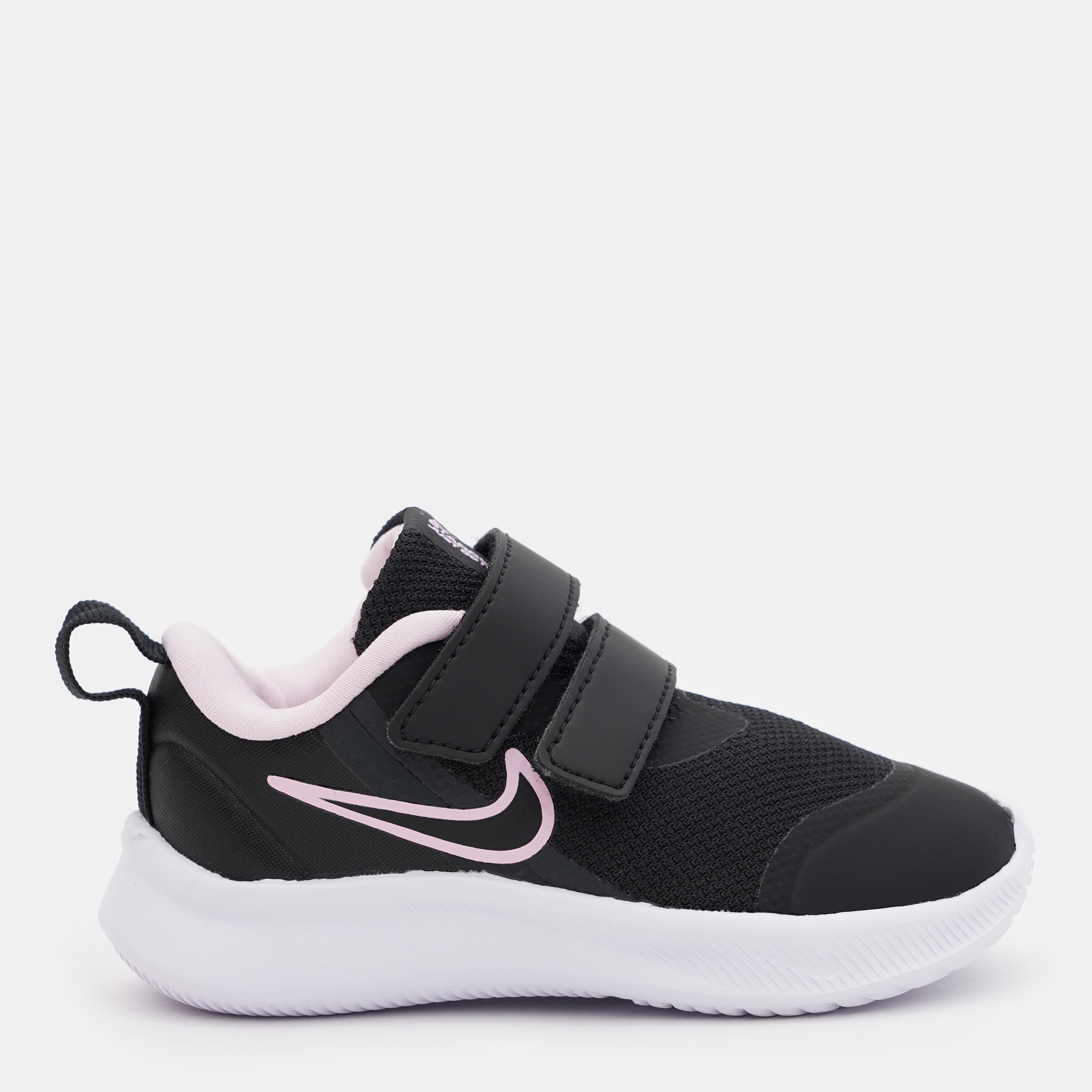 Акція на Дитячі кросівки для дівчинки Nike Star Runner 3 (Tdv) DA2778-002 23.5 (7C) Black/Black-Dk Smoke Grey від Rozetka