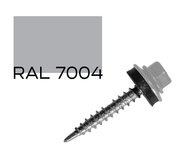 

Саморез кровельный по дереву MAXPRO с шайбой EPDM RAL-7004 4,8х35 250 шт (SDS-48357004)