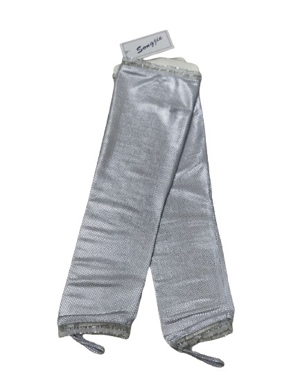 

Нарукавники эластичные блеск Songjie 7,5 белые (ts-02359)