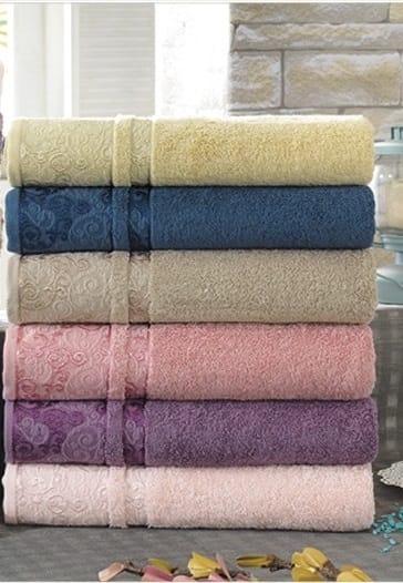 

Набор махровых полотенец Sikel Cotton Hazal 70*140 6 шт