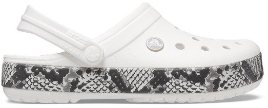 

Сабо Crocs Crocband Snake Print Clog 206380-13T-M4/W6 36-37 22.1 см Oyster/Mushroom