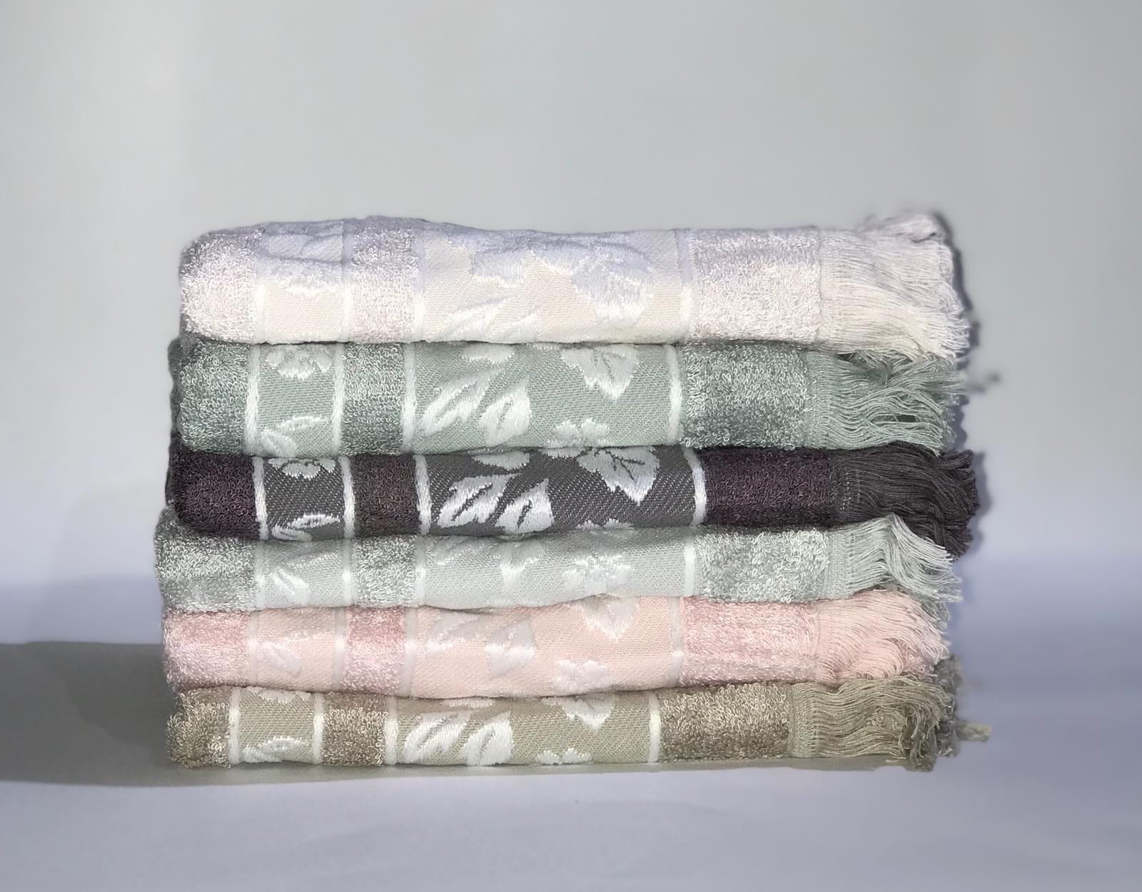 

Набор махровых полотенец Miss Cotton Bamboo Jasmin 70*140 6 шт (ts-01492)