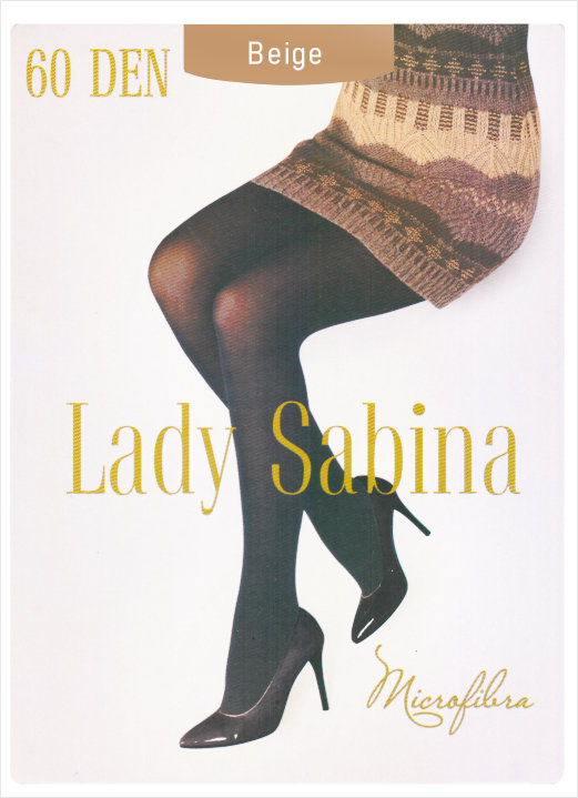 

Колготки Lady Sabina 60 Den Microfibra size 4-XL (Extra Large) Tabaco LS60MF4TAB
