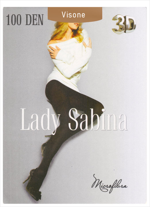 

Колготки Lady Sabina 100 Den 3D size 2-M Visone LS1003D2VIS