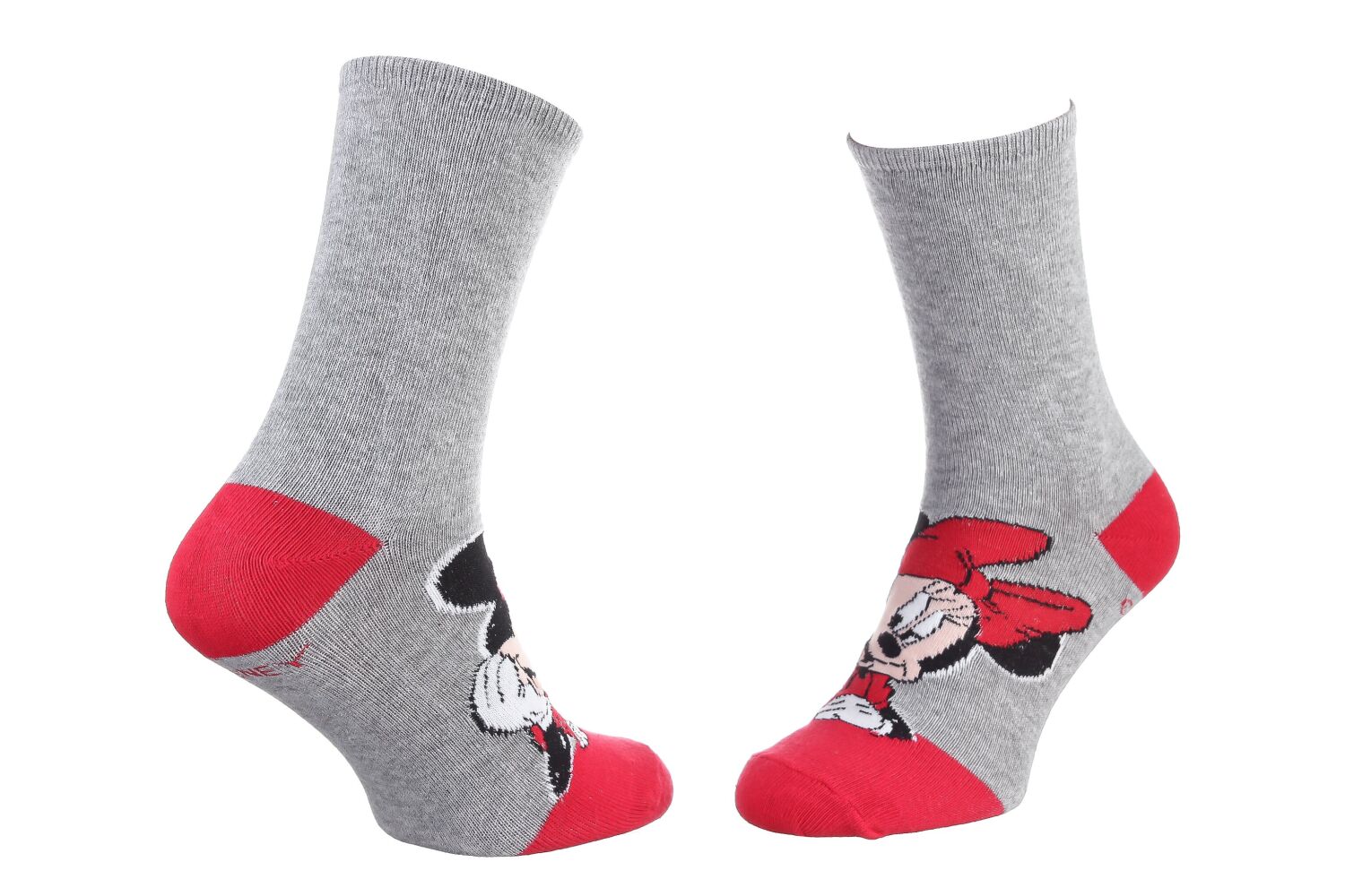 

Носки Disney Minnie Minnie Head On Hand  (13893120-4) grey, Носки Disney Minnie Minnie Head On Hand 36-41 (13893120-4) grey