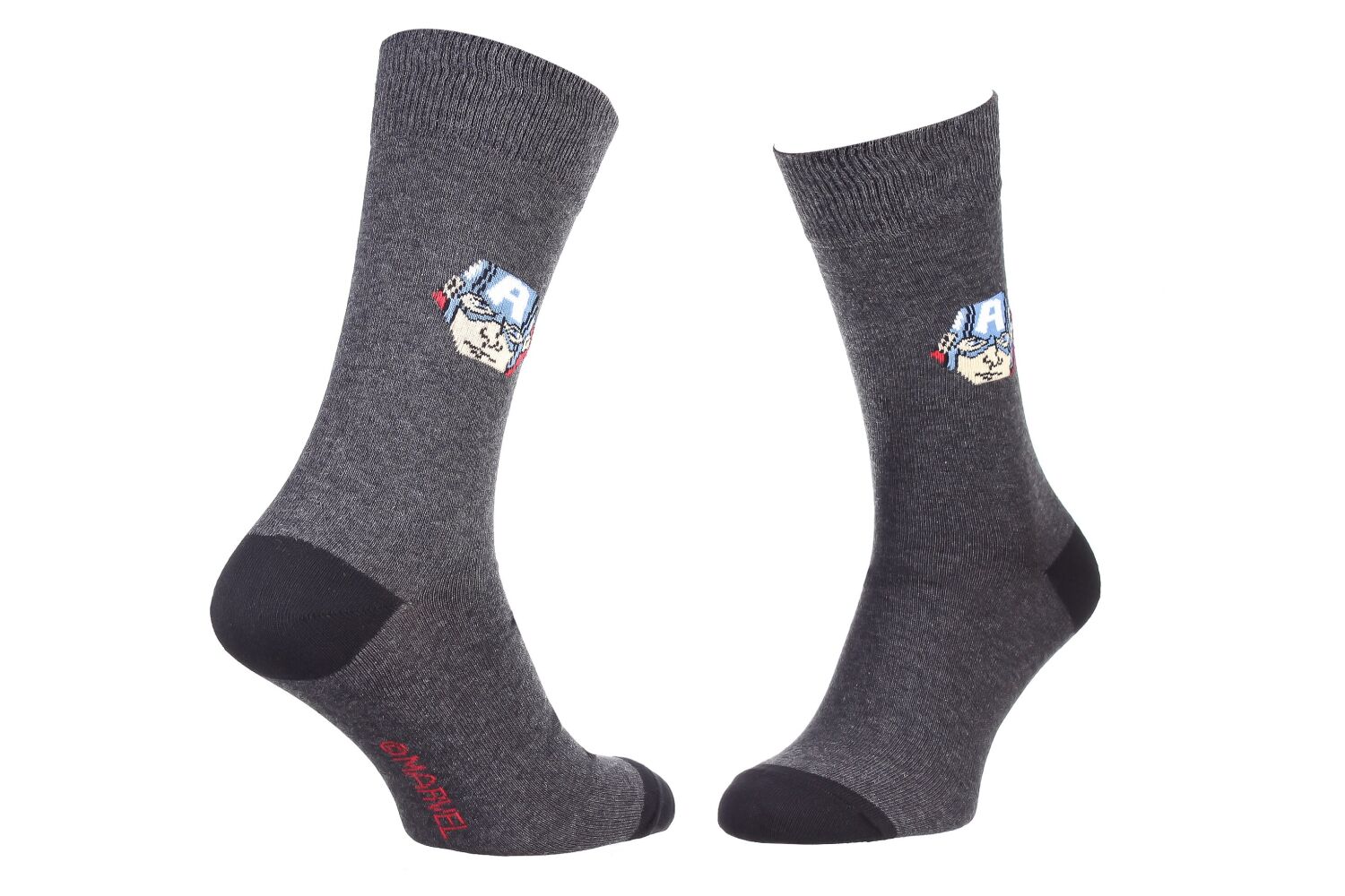 

Носки Marvel Captain America  (93152262-6) anthracite, Носки Marvel Captain America 43-46 (93152262-6) anthracite