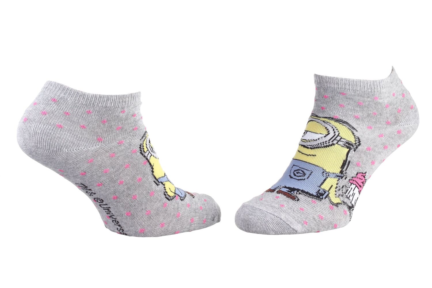 

Носки Minions Minions All Over Dots  (13894812-7) grey, Носки Minions Minions All Over Dots 36-41 (13894812-7) grey