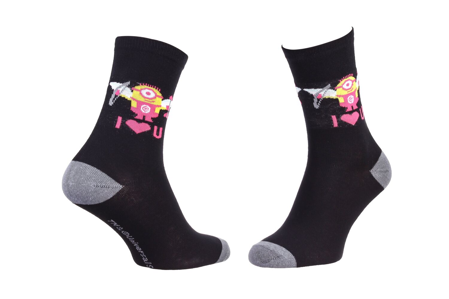 

Носки Minions Minion + Wings + Arrows  (13890131-5) black, Носки Minions Minion + Wings + Arrows 36-41 (13890131-5) black