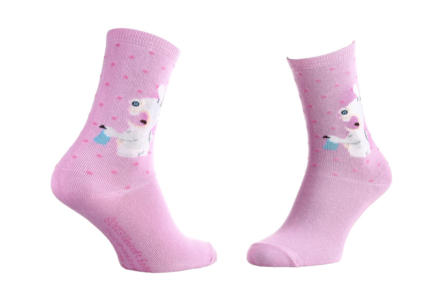 

Носки Rabbids Invasion Rabbits Back  (13849251-5) dark pink, Носки Rabbids Invasion Rabbits Back 35-41 (13849251-5) dark pink