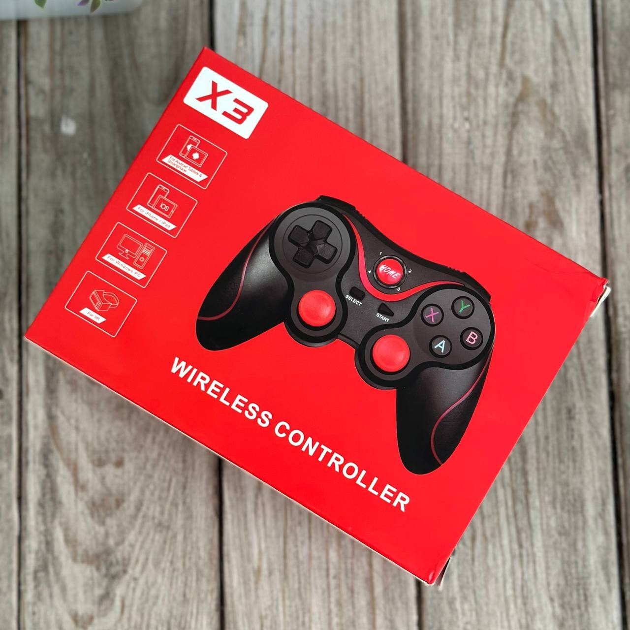 Беспроводной джойстик для смартфонов WIRELESS CONTROLLER X3 для IOS,  Android, TV, PC, VR – фото, отзывы, характеристики в интернет-магазине  ROZETKA от продавца: H1 STORE | Купить в Украине: Киеве, Харькове, Днепре,  Одессе,