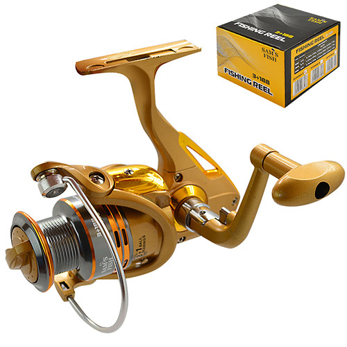 

Катушка рыболовная Sams Fish 3000 3+1BB SF24142-3 с алюминиевой шпулей